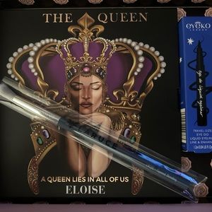 The Queen Eloise Eye Palette, Laruce Blending Brush & Eyeko Travel Eyeliner